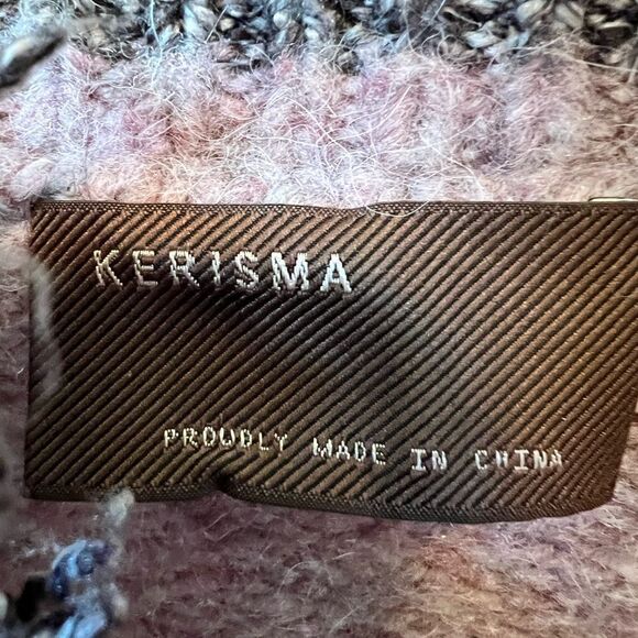 Kerisma Angora Blend Distressed Hem Sweater - Picture 5 of 11